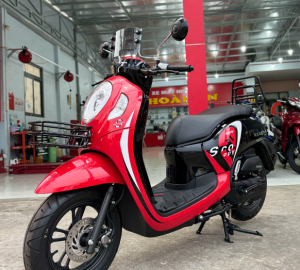 xe  scoopy 2023 màu đỏ hồng