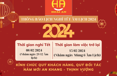 LỊCH NGHỈ TẾT GIÁP THÌN 2024