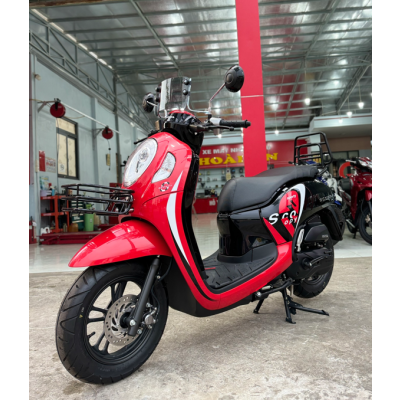 xe  scoopy 2023 màu đỏ hồng