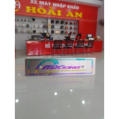 bảng tên trang trí theo xe