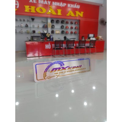 bảng tên trang trí theo xe